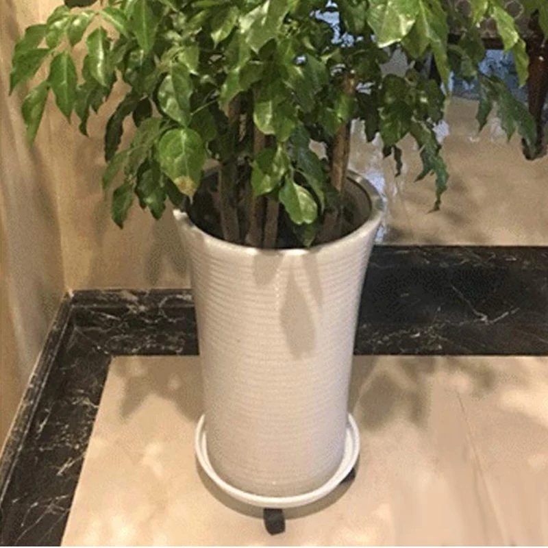 Support De Pot De Fleurs En Plastique * 10 Pièces - Gamm Vert