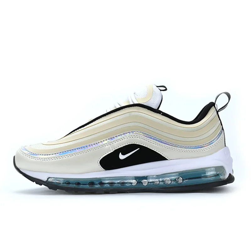 Оригинальные подлинные мужские кроссовки для бега Nike Air Max 97, Спортивная уличная спортивная обувь с амортизацией, качественная BV6666-106 - Цвет: BV6666-106