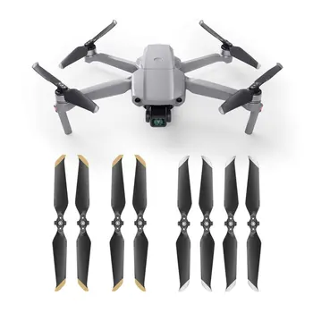 

4 Pairs Propeller for DJI MAVIC AIR 2 Low-Noise Props Quick-Release Folding Blade Noise Reduction Prop Drone 7238F Accessory