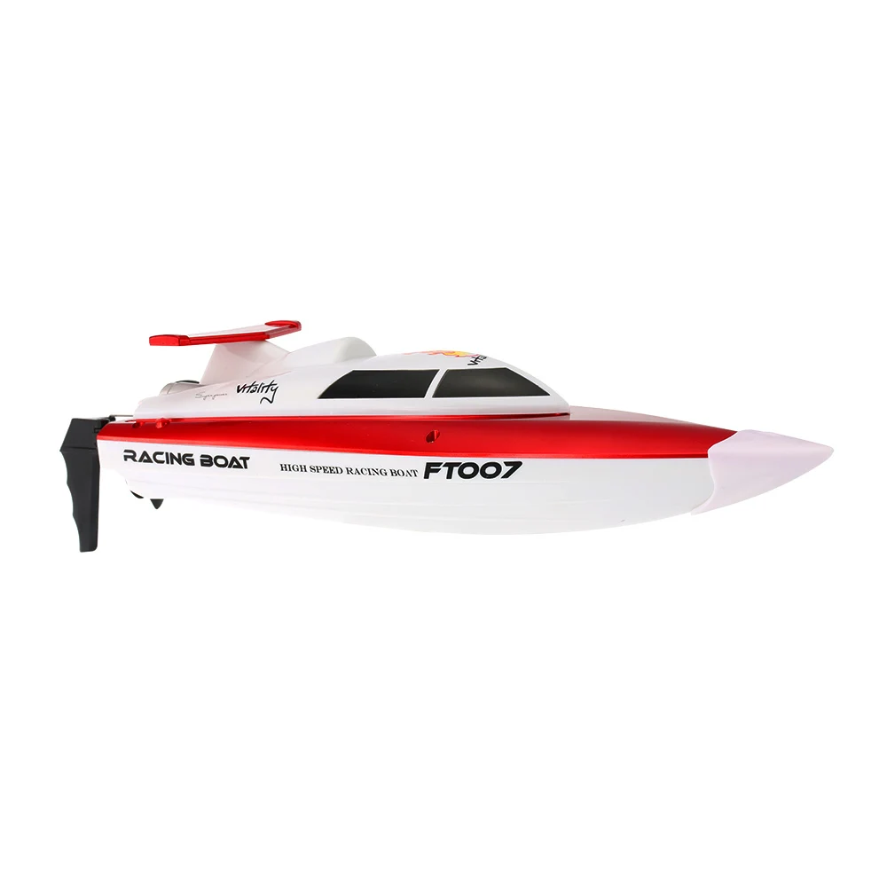 RC игрушки FT007 2,4 ГГц 4CH 20 км/ч высокоскоростные гоночные лодки электронное радио управление лодка кораблик на дистанционном управлении скорость воды лодка с передатчиком