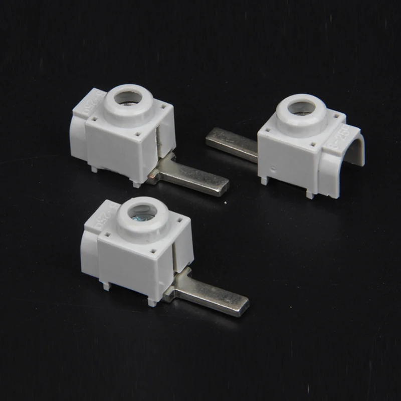 1 pieces C45 busbar terminal block 100A terminal block straight elbow busbar circuit breaker distribution box terminal block