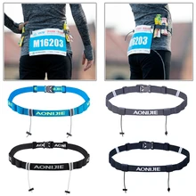 Унисекс беговой гоночный номер поясная сумка на талию держатель слюнявчика для триатлона для марафона, велоспорта двигателя для бега пешего туризма езды на велосипеде