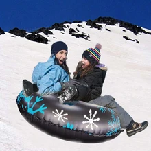 Плавающая доска 47 дюймов Защита окружающей среды ПВХ надувное снежное кольцо лыжный Детский Взрослый уличный игрушечный автомобиль