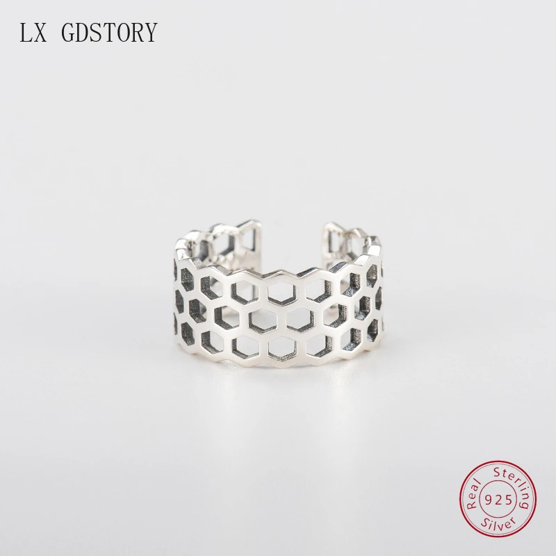 

Simple 925 Silver Rings for Women Opening Silver Rings Geometric Ring Jewelrywater Cube Ring Jewelry Silver Ring Element Rings