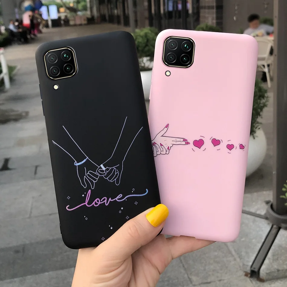 Чехол для телефона Huawei P40 Lite чехол E с мультяшным КАКТУСОМ силиконовая задняя
