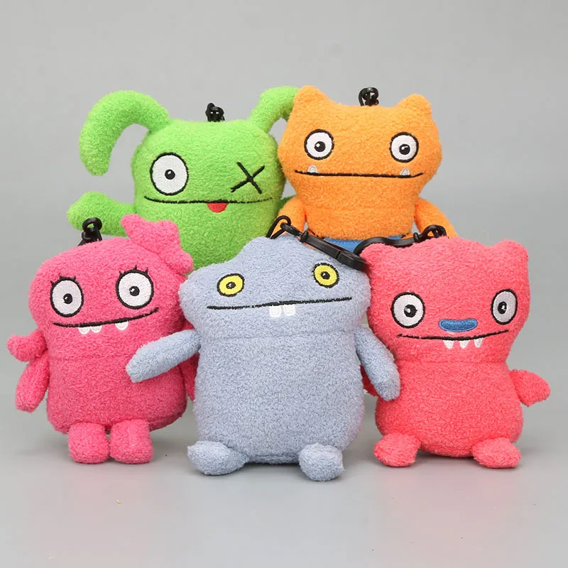 12 см Uglydoll мультфильм аниме уродливые куклы плюшевые игрушки Ox Moxy Babo Wage подвеска брелок Мягкая Плюшевая Кукла подарок