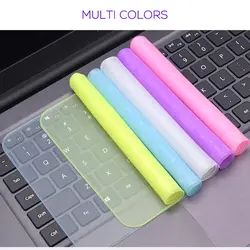 Film de protection étanche pour clavier d'ordinateur portable, en Silicone, Transparent, anti poussière, 10 11 12 13 14 15 17 pouces 
