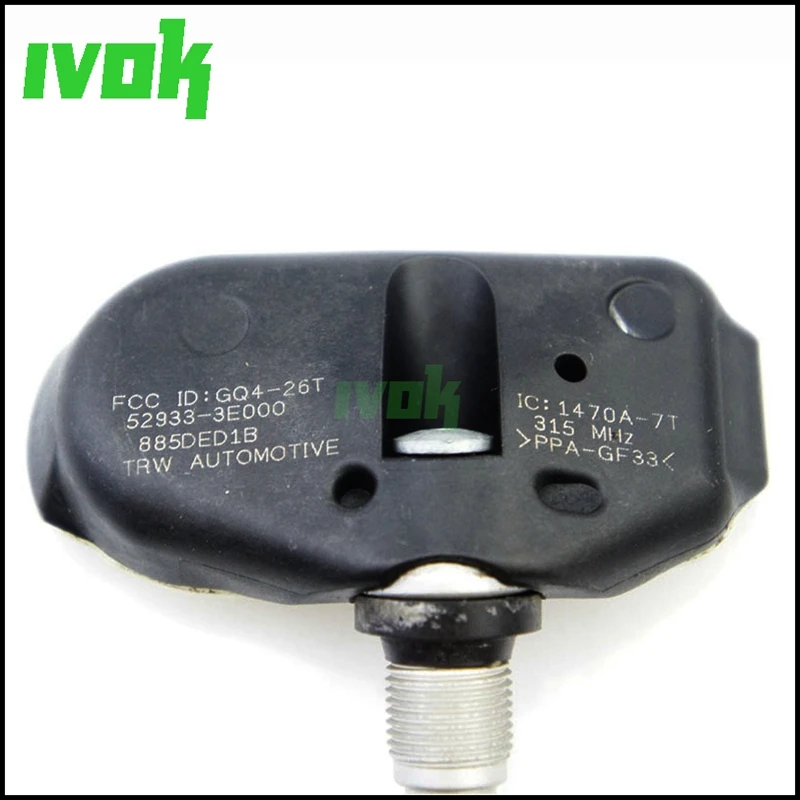 TRW датчик давления в шинах Система TPMS индикаторный датчик для Kia Sorento hyundai Accent 52933-3E000 315 МГц
