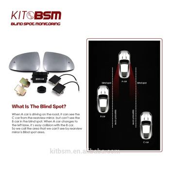 

BSM BSD 24GHz Microwave Radar Universal Driving Blind Spot Assist Fit All Warning Sensors Detection System for 520 525 530 X6
