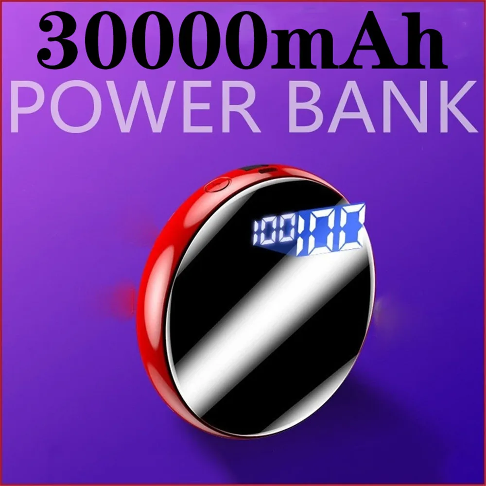 Xiaomi Mini power Bank 30000 мАч Внешний аккумулятор портативное быстрое зарядное устройство для всех смартфонов зарядное устройство водонепроницаемый