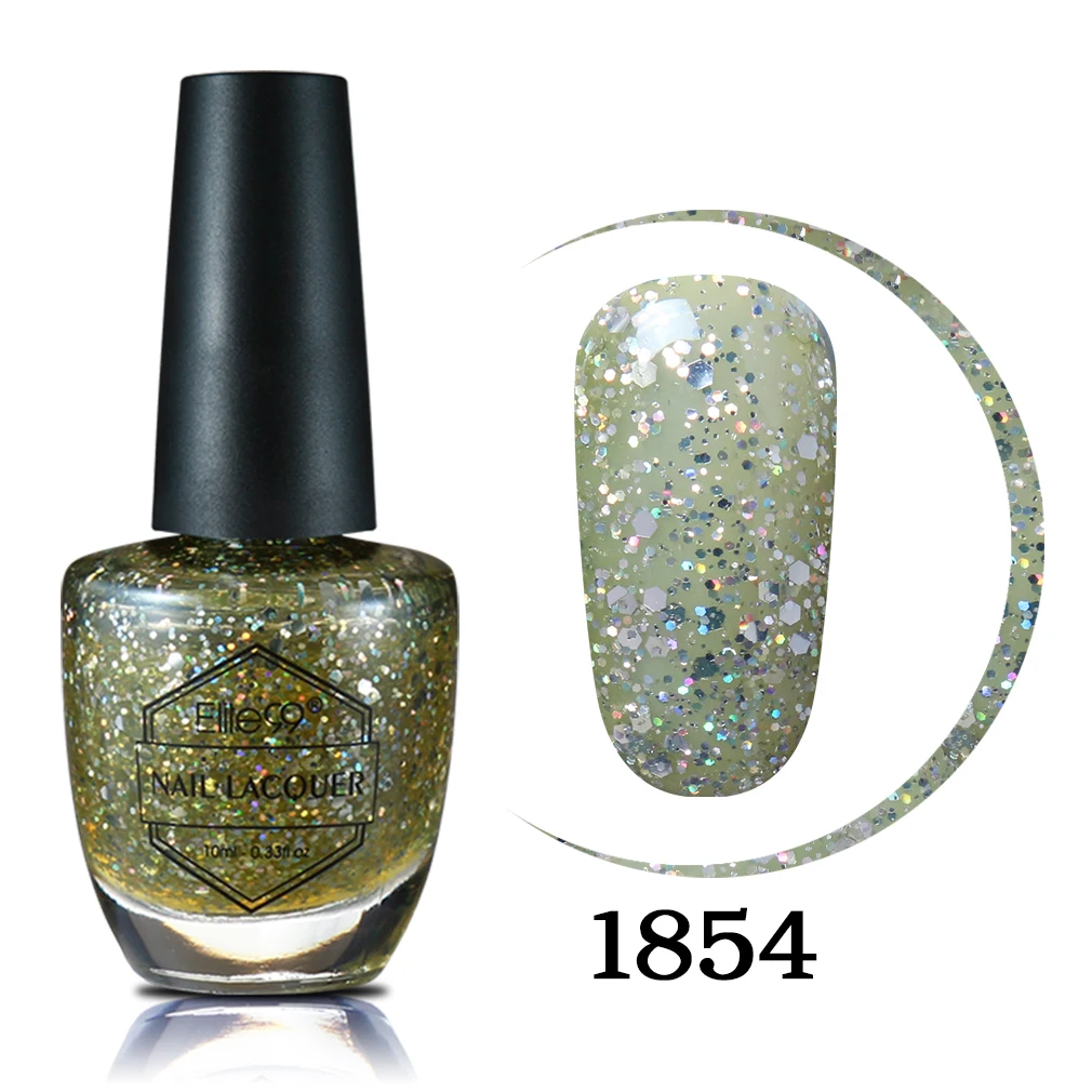 Elite99 10 мл Лак для ногтей лак для ногтей Гель-лак Vernis Nail Art долговечный впитывающий светодиодный аппарат великолепный маникюр гибридные Лаки - Цвет: 1854