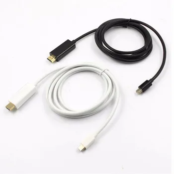 

Mini DisplayPort To HDMI Cable Adapter 1.8m Stable Transmission DP To HDMI Cable For Macbook Pro Air Projector Camera TV