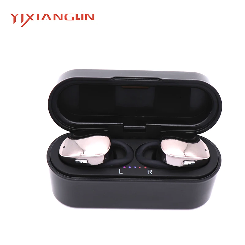 

YIXIANGLIN ETW02-05 Hot style TWS Wireless binaural stereo mini bluetooth headset 5.0 in-ear bluetooth headset