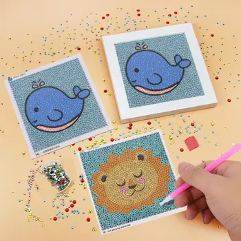 

Diamond Painting Material DIY Hand-Made Children Educational Handicraft Toy Gift nice decoration for Children Christmas birthday