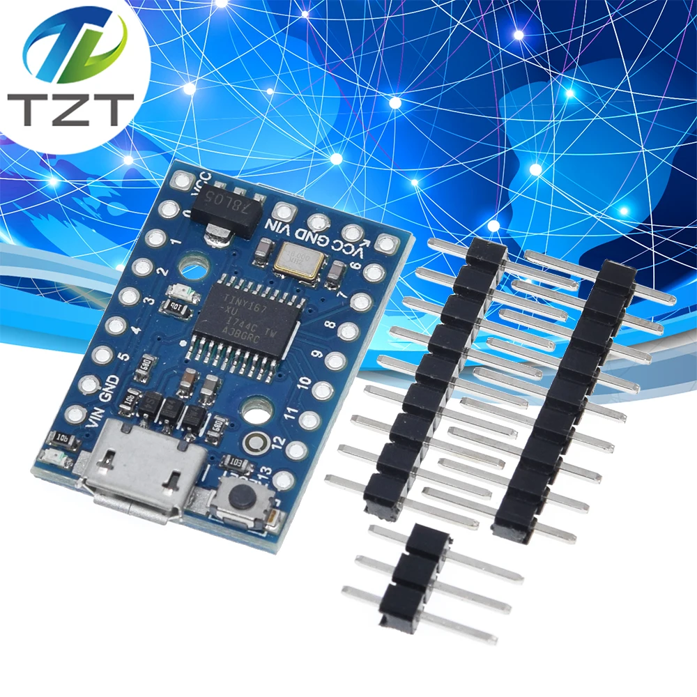 Digispark Pro kickstarter макетная плата использовать микро ATTINY167 модуль для Arduino usb |