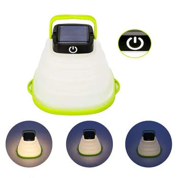 

Waterproof Foldable Solar Outdoor Camping LED Lamp Luster Solar Lanterna Phytolamp Luces Led For Tent Hanging