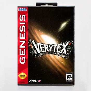 

Verytex 16bit MD Game Card For Sega Mega Drive/ Genesis with Retail Box