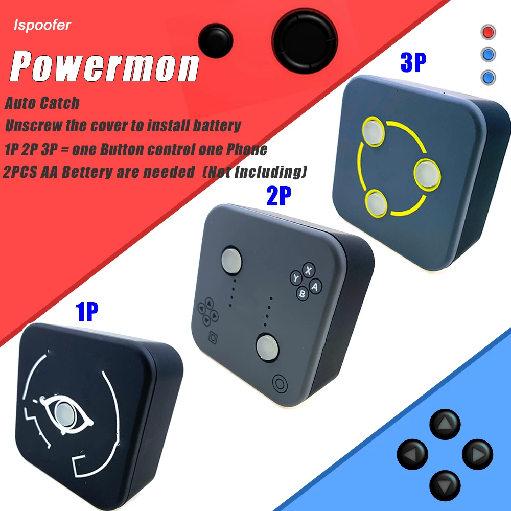 Интерактивные фигурки Powermon 1P 2P 3P для GO Plus с Bluetooth игрушки IOS/Android автоматический