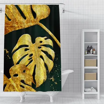 

Custom Blade of grass Waterproof Shower Bath Curtain Printed Bathroom Decor Various Sizes#2020-05-30-1