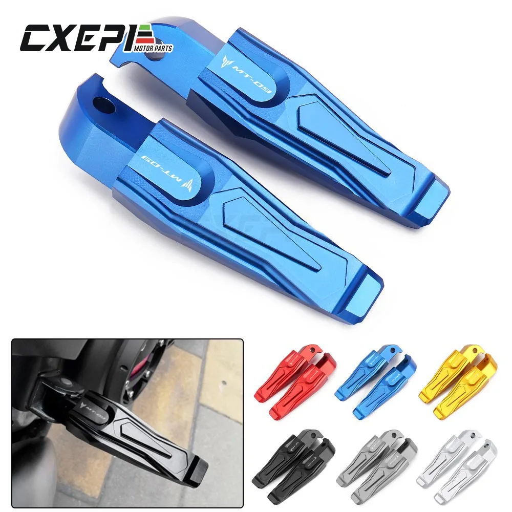 Мотоцикл CNC подножки задние Пассажирские подходят для Yamaha MT07 MT 07 MT-07 MT09 2014 2015 2016 |