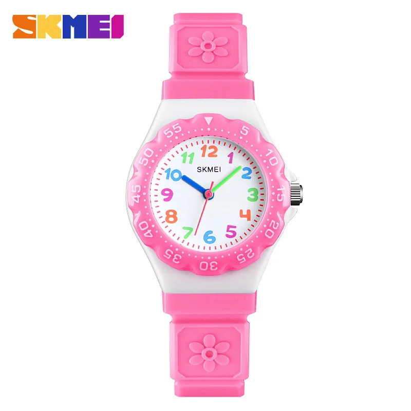 

Skmei 1483 Children Quartz Watch Color jiao dai biao Waterproof Japan Movement
