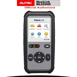 AUTEL ML529HD OBD2 сканер с повышенной режим 6 один ключ готов Тесты для тяжелых код читателя автомобильные Инструменты диагностики