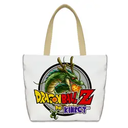 Dragon Ball Z Shenron плакат холщовые сумки с принтом молодежный рюкзак мультяшная фигурка Сумочка X2579