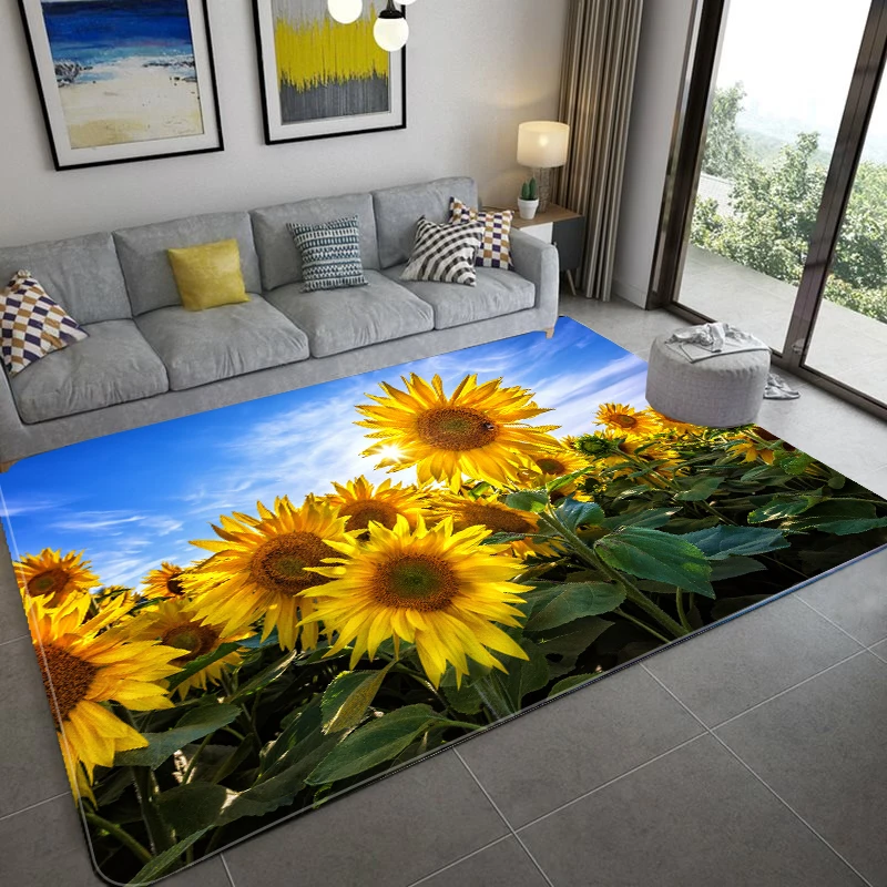 Big 3D Flower Carpet Kids Room,Kitchen Rugs Bathroom Carpet,Doormat,Tapete  Para Quarto,Entrance Door Mats Outdoor,Cheap Bath Mat - AliExpress