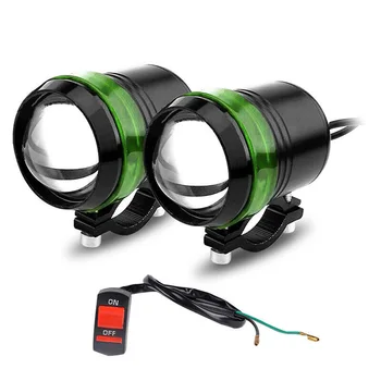 

Rustproof Angel Eye bulb Flashing High/low beam Aluminum Exterior With Switch 30W