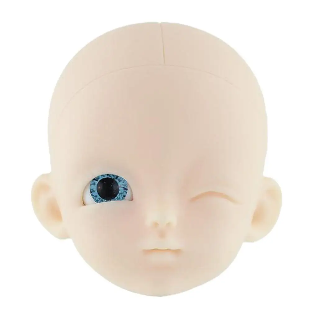 1/6 BJD Wink Female Moveable Plastic Blank Doll Parts DIY Makeup Accessory