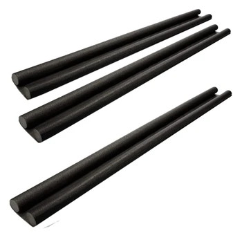 

3 Pcs Door Twin Draught Excluder Draft Dodger Energy Saving Insulating Cold Air Stopper 95 cm