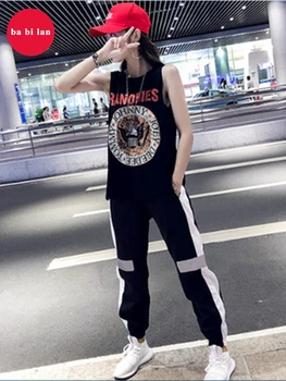 

Beam Leg BF general de las mujeres guapos tendencias nacionales pantalones ins primavera femenina de cintura alta Harem adelgaz