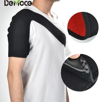 

Adjustable Bandage Protector Single Shoulder Strap Reinforced Back Support Brace Guard Wrap Gym Sports Training Care Belt Band