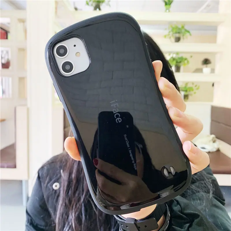 thumbnail image 1 of Case For iPhone 15 14 13 12 Pro Mini 11 Pro XS Max X XR 7 8 Plus iFace Classic Smooth Glossy Shockproof Luxury Back Cover Coque, 1 of 5
