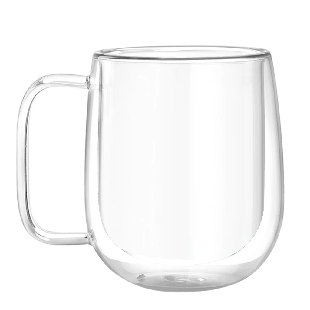 Coffee Or Tea Mugs Drinking Glasses Double Wall Thermal Insulated Cup