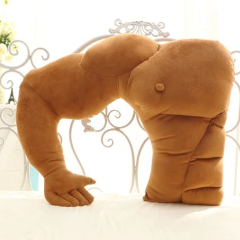 

Sleeping Hug Boyfriend Pillow Large Muscular Arm Stuffed Muscle Lovely for Home HUG-Deals