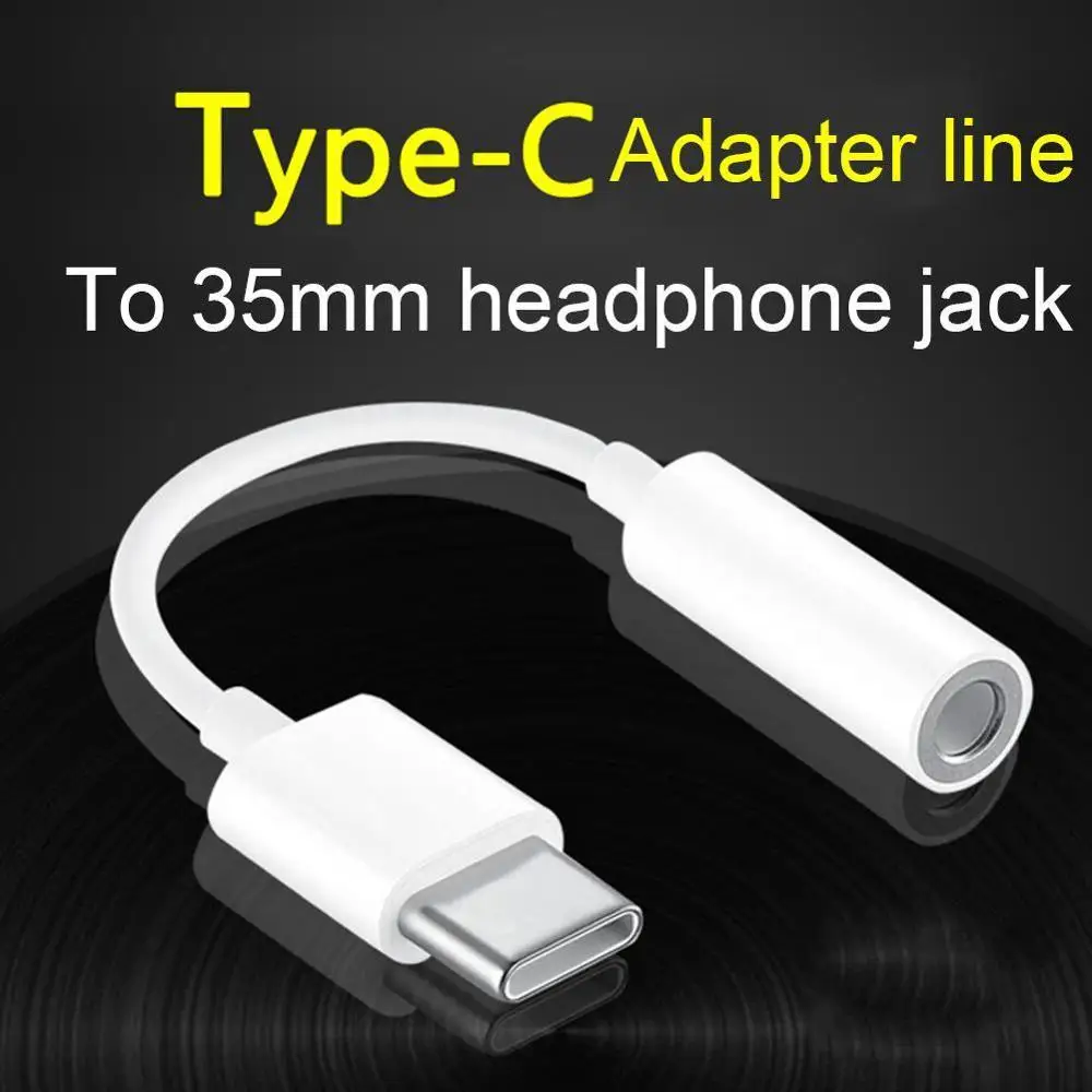 Type C 3 5mm Aux Adapter Usb C To 3 5MM Headphone Jack Adapter Audio Cable for Samsung Note 20 Ultra S20 Plus