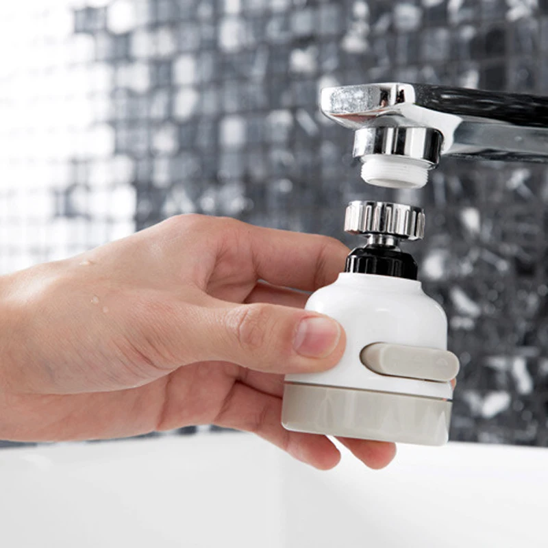 

Adjustable Kitchen Faucet Extender Home Water-Saving Water Sprayer Dishwashing Filter Bathroom Shower Faucet Head Tool
