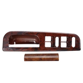 

Car Wood Window Switch Control Panel Trim For-VW Passat Jetta Golf Mk4 1998 1999-2004 3B1867171 E