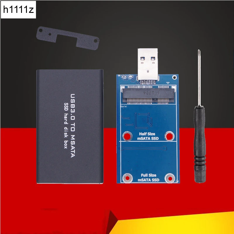 MSATA To USB3.0 Case Converter Adapter External Case MSATA SSD Box