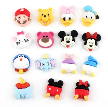 

Resin Cartoon Ducks, mice, elephants Decoration Craft Falt back Cabochon Scrapbooking Hair bow Center DIY Accessories