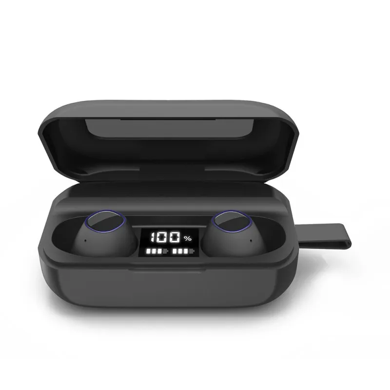 Беспроводные наушники TWS в ухо Bluetooth 5,0 6D стерео спортивные наушники с сенсорным управлением светодиодный цифровой дисплей для смартфонов