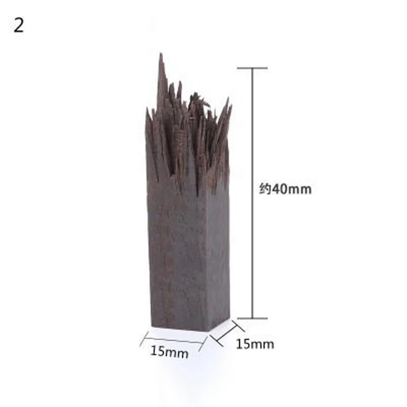 1 шт силиконовая форма для смолы горного пикового блока Ab Смола черного сандалового дерева сломанная Diy для изготовления ювелирных изделий - Цвет: Зеленый