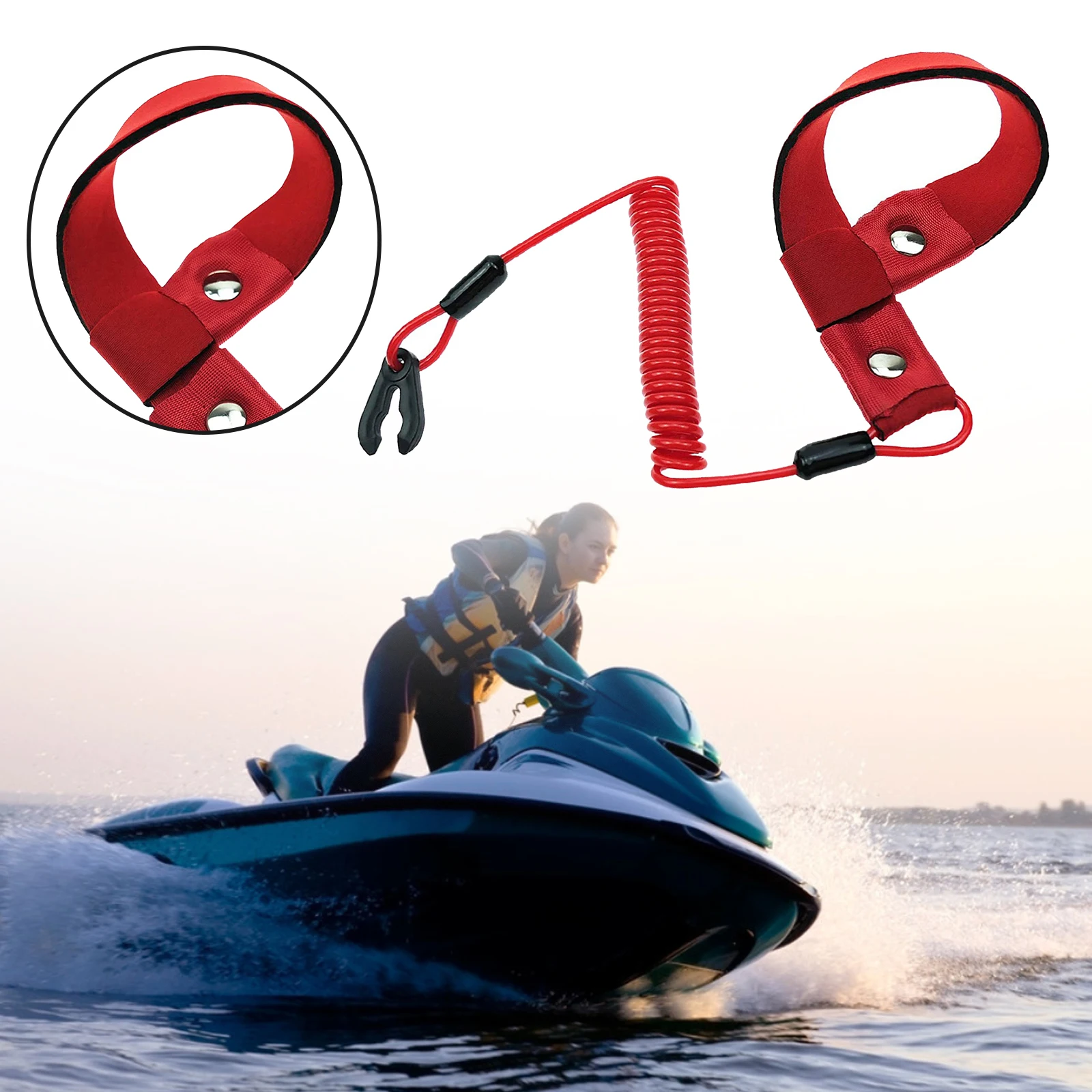 Motorboat Engine Stop Lanyard For YAMAHA Jet Ski