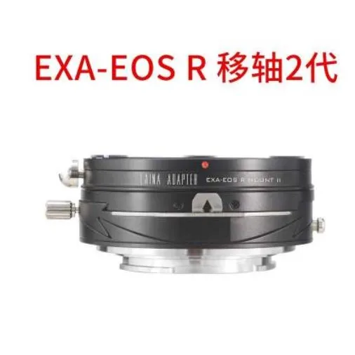 Anello Adattatore Inclinazione E Cambio Per Obiettivo Exakta Exa Su Canon Rf Mount Eosr Rp Full Frame Mirrorless Camera