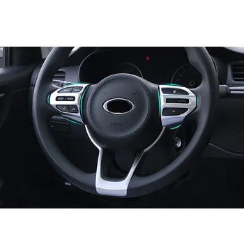 

Lsrtw2017 Abs Car Steering Button Frame Trims for Kia Rio X Line Kx Cross Interior Mouldings Accessories
