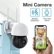 Cámara FEISDA WIFI IP 1080P cámara de seguridad exterior PTZ 4x zoom infrarrojo visión nocturna hemisferio CCTV Cámara audio bidireccional(China)