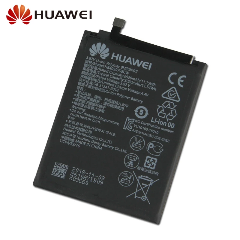 Оригинальный запасной аккумулятор HB405979ECW для Huawei Honor 7A Nova Glory Play 6S 6A 7 ENJOY 6 DIG AL00