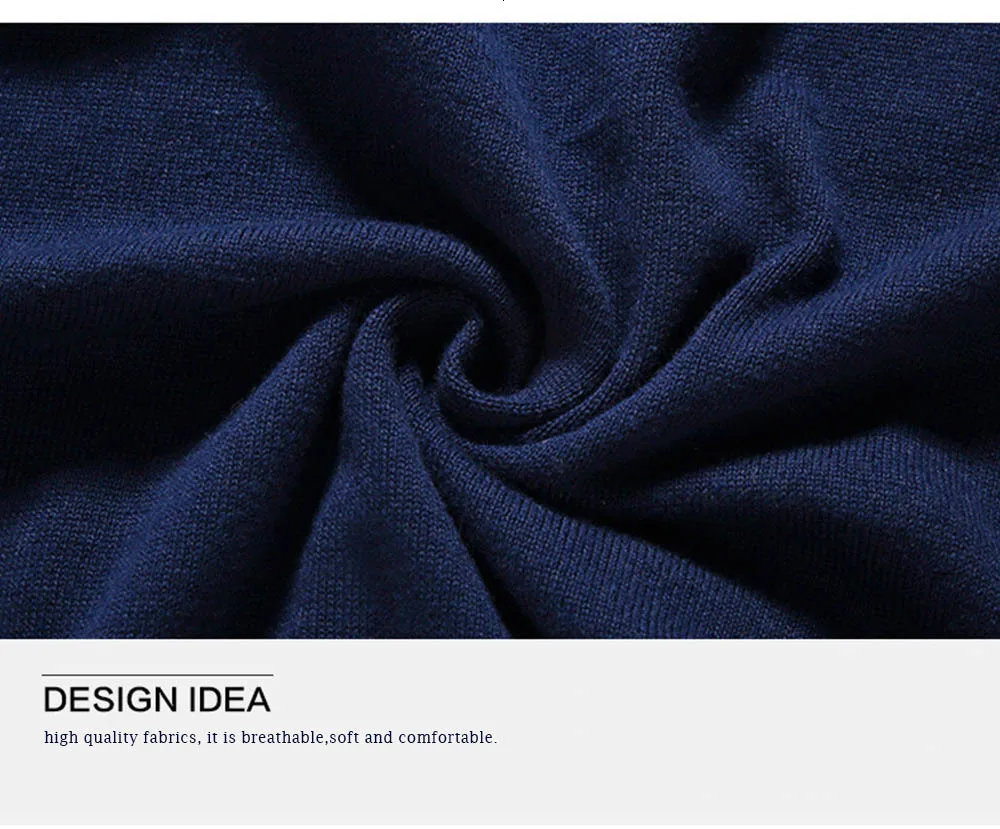 Men's Multi Color Sober Cotton Sweater Details