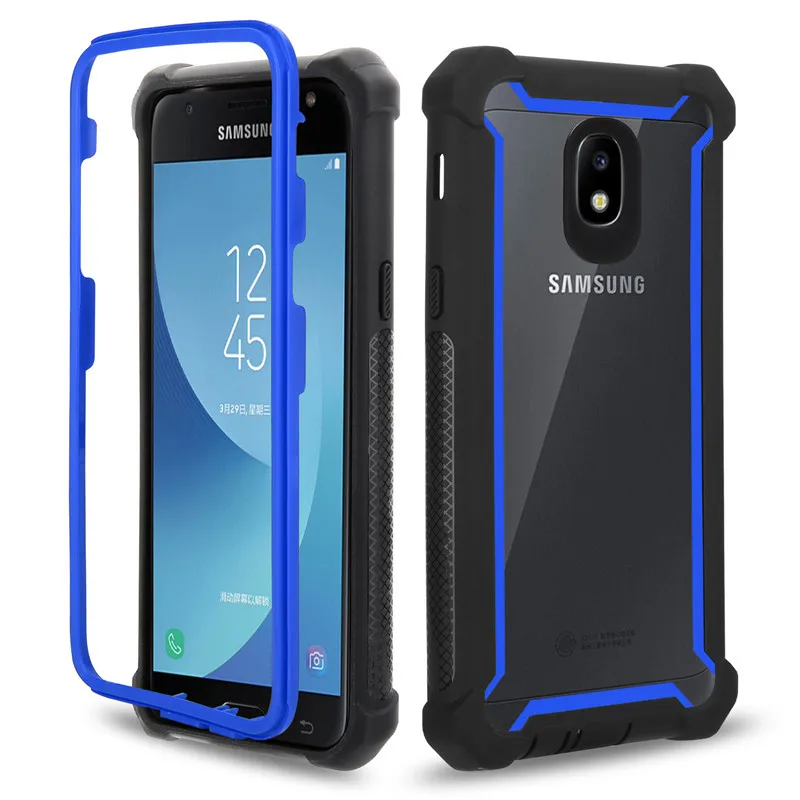 Сверхмощный защитный прозрачный чехол из поликарбоната и ТПУ для Samsung Galaxy A52 A72 A32